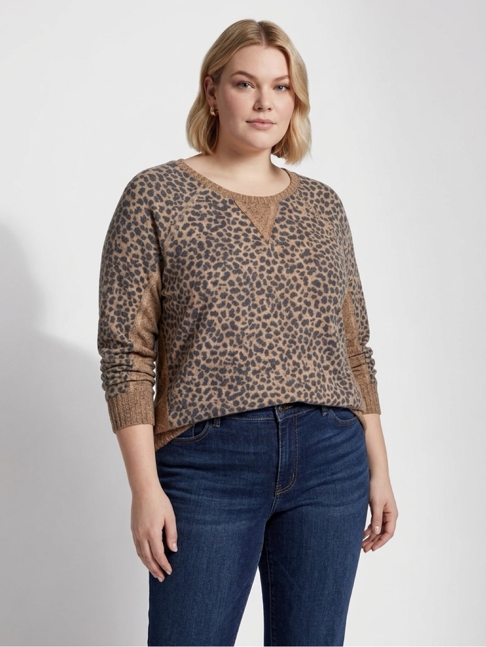 Torrid Brushed Waffle Knit Leopard
Raglan Sweatshirt, Size 2X, EUC - Picture 14 of 14